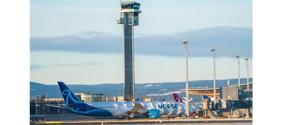 Flytrafikken på vei tilbake – økning på 349 prosent
