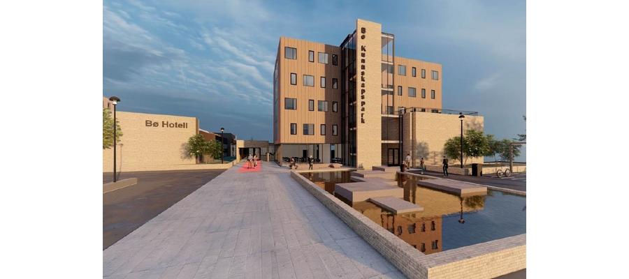 Utvider hotellet med næringspark – blir dobbelt så stort