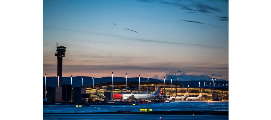 Oslo lufthavn mest punktlig av de største flyplassene i Europa