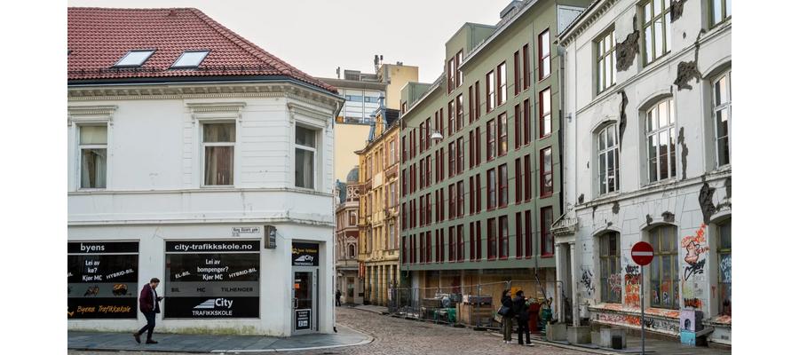 Her blir det luksushotell og uteservering til 500