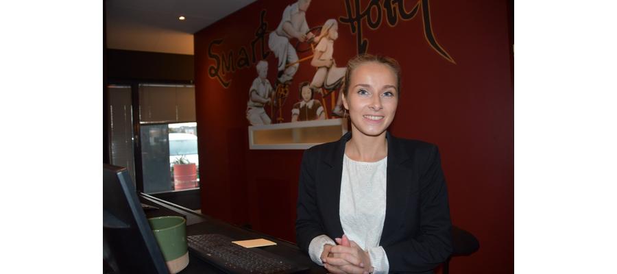 Malin (26) startet som lærling på hotell i 2014 – nå er hun tilbake som sjef