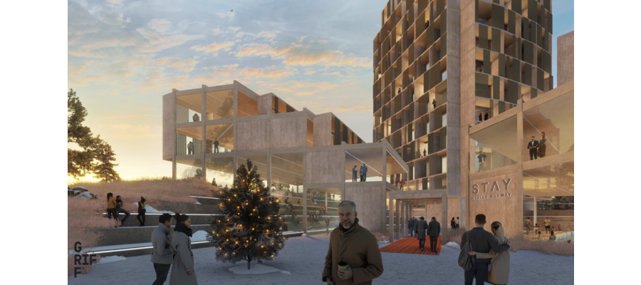Hotellplanene på Sand rykker videre: – Dette er veldig flott og deilig