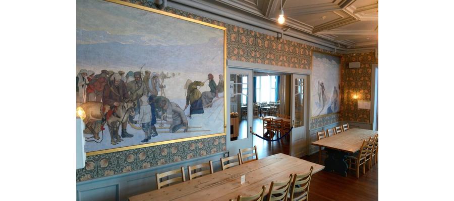 Hit kom polarheltar, Sonja Henie og Karen Blixen - no er hotellet attende til si fordoms prakt