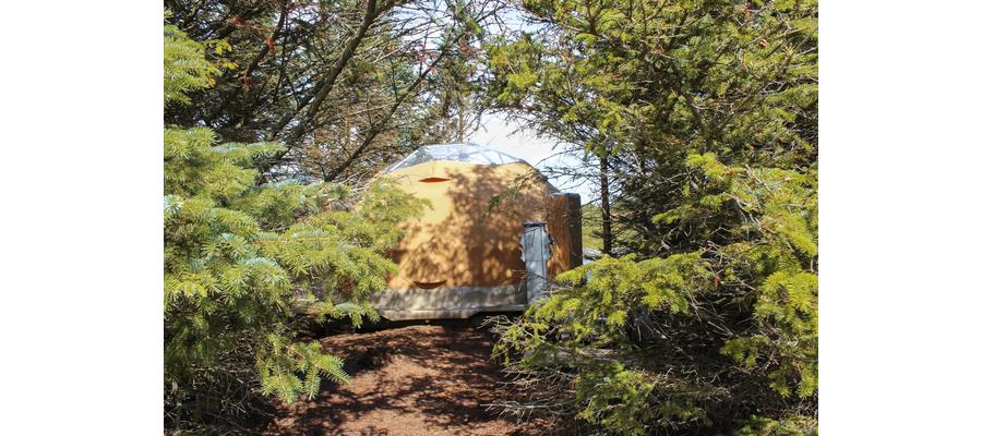 Vil starte «glamping» – søker om å få sette opp «dome»