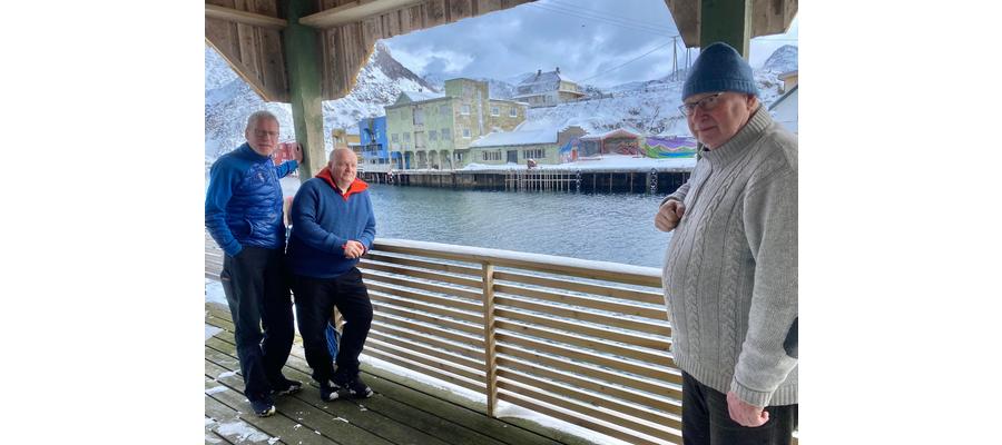 Reidar og Dan skal jobbe for realerisering av hotell i Vesterålen