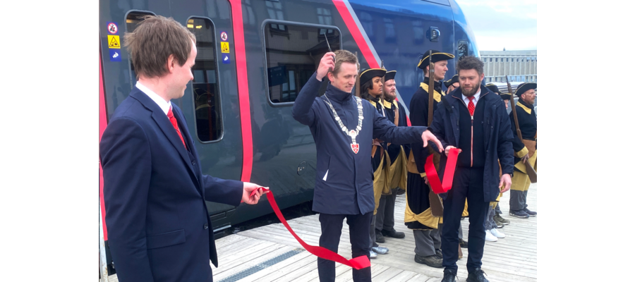 Alt på skinner når Rørostoget blåste avgang direkte til hovedstaden