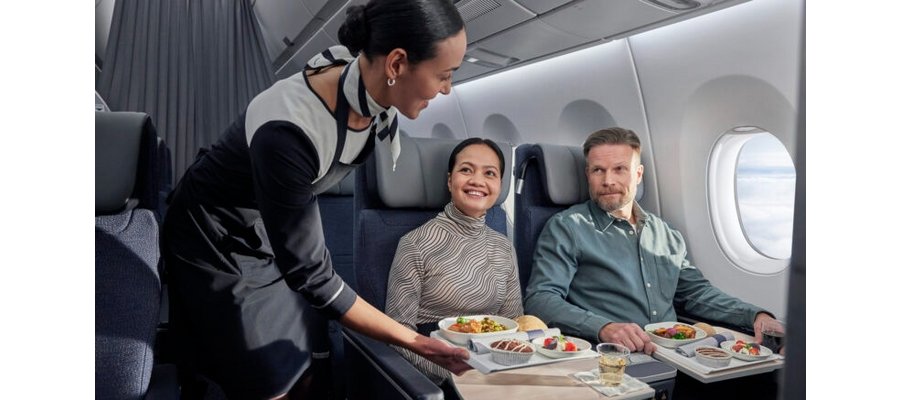 Avslører fly-passasjerenes mat- og drikkefavoritter