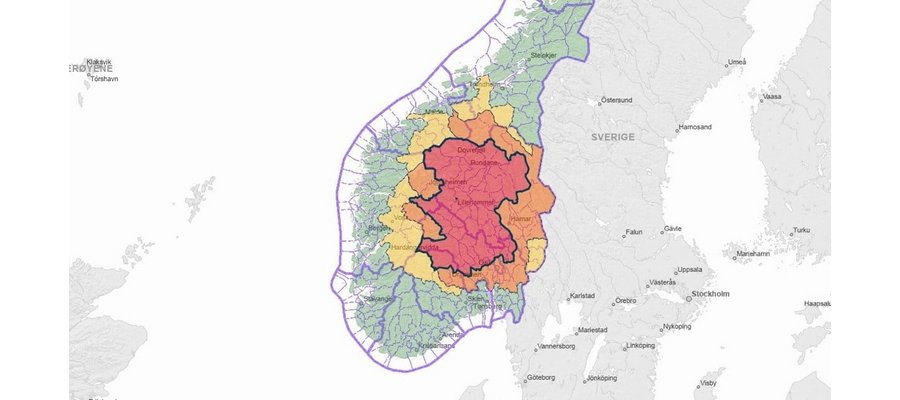 Informer gjestene om ekstremvær