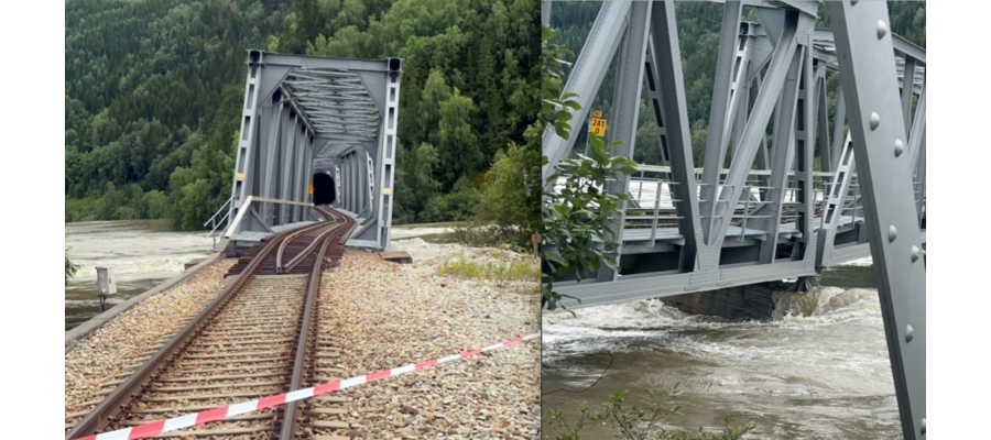 Fare for full kollaps, får store følger for togtrafikken mellom Oslo og Trondheim