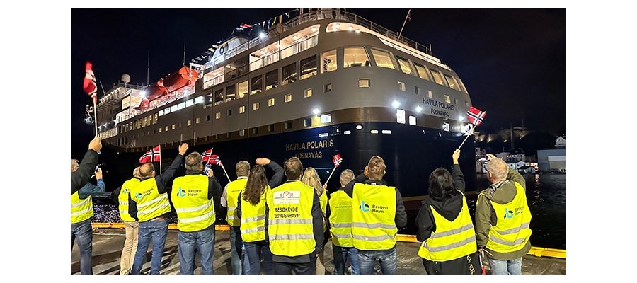 Havila Polaris endelig hjemme