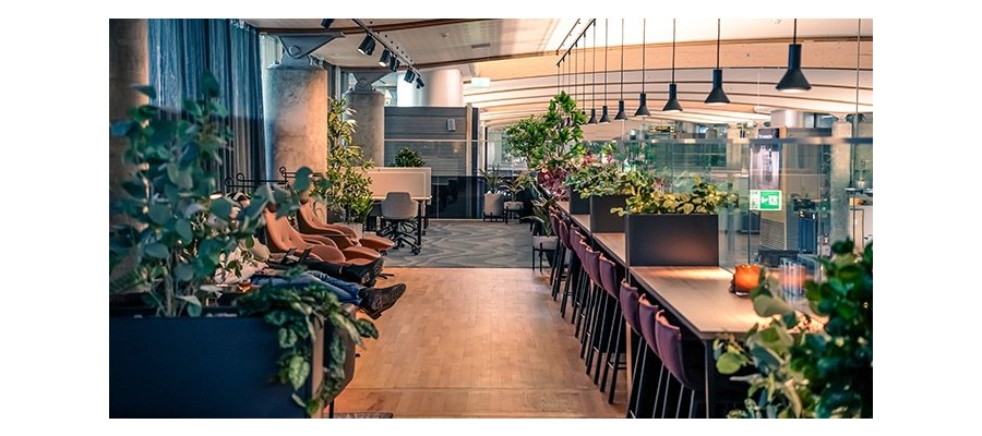 Oslo lufthavn med ny innenriks-lounge