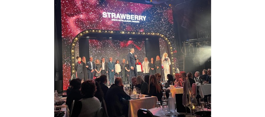 Strawberry kåret til beste hotellkjede i Norden