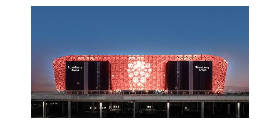 Bytter navn til Strawberry Arena
