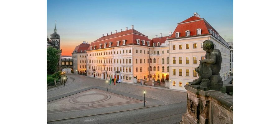 Palass-hotell i Dresden