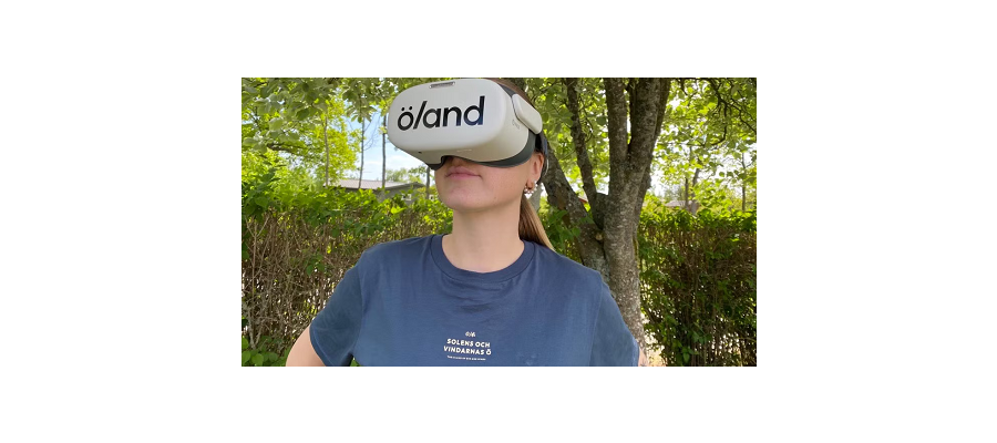 Ölands Besöksnäring – ny VR-station erbjuder 360° visningar av ön