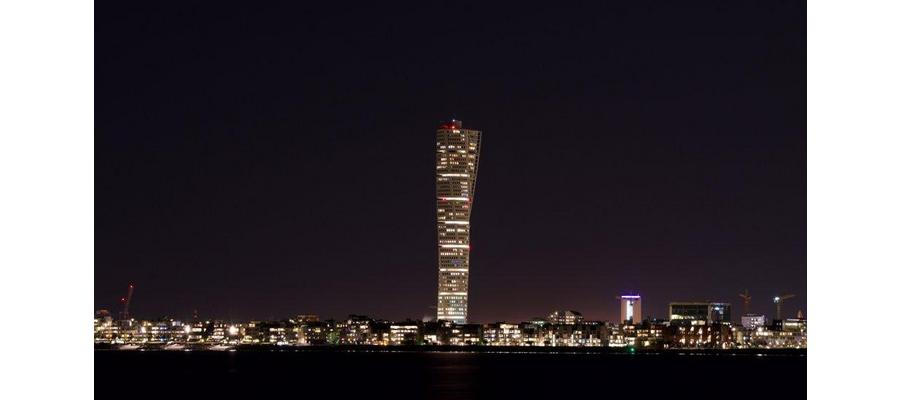 Malmø-skyskraperen Turning Torso åpner for publikum