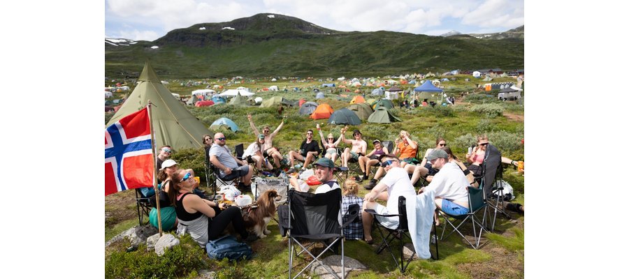 Fjellet rocker i Sommer-Valdres