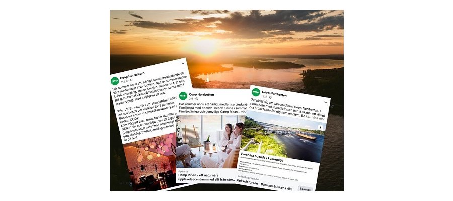 Ett samarbete som ger norrbottningar anledning att semestra hemma