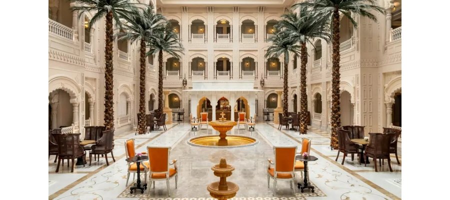 Moderne indisk palasshotell