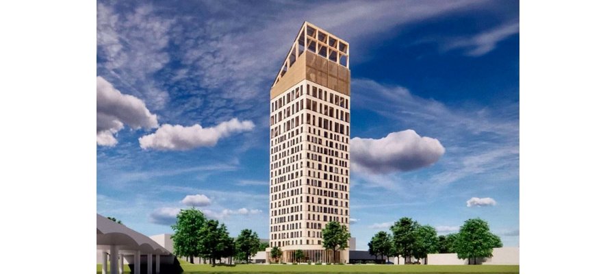 Trähotellet kan bli Karlstads nya Eiffeltorn