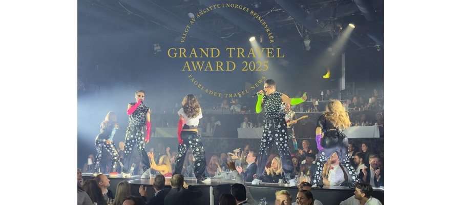 Billettsalget for Grand Travel Awards 2025 er nå åpent.