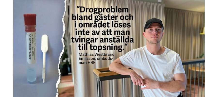 Scandic vill göra slumpvisa drogtester