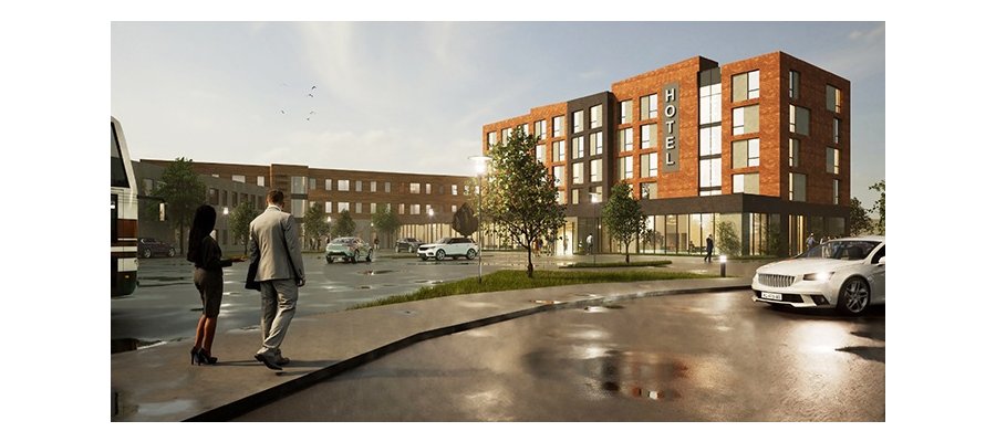 Nå bygges nye Comfort Hotel Grenlandsporten