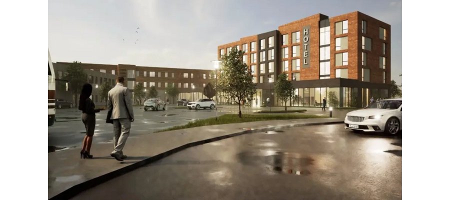 Skal bygge hotell på gamle tomter
