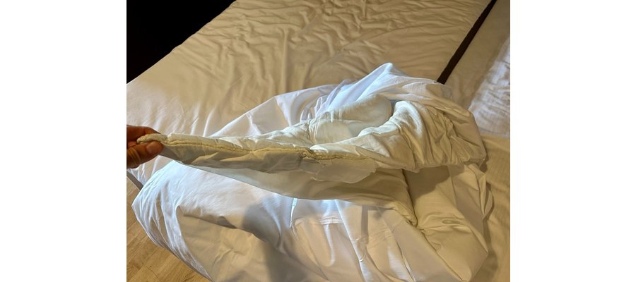 Hater når det skjer: Hotellet gir gjestene det dårligste sengetøyet
