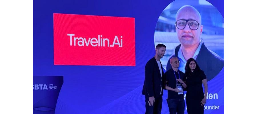 Norske bookingverktøyleverandør Travelin AI vinner startuppris under GBTA arrangement i Singapore