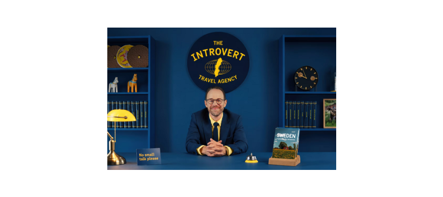 Visit Swedens nya kampanj – lanserar resebyrå för introverta