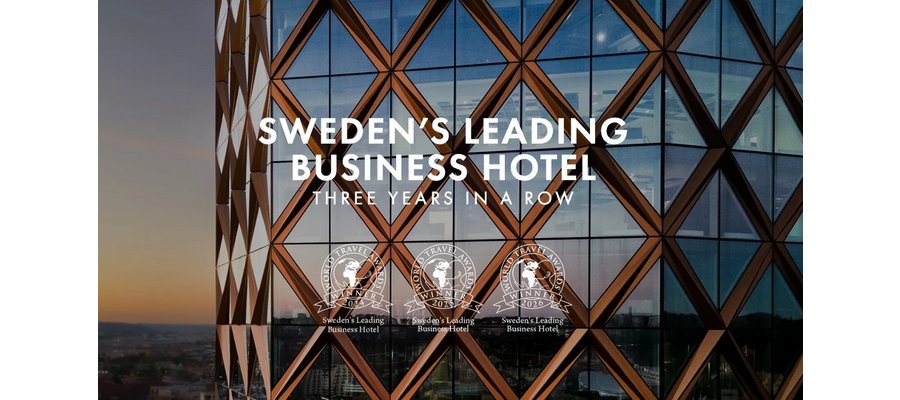 Jacy’z Hotel & Resort utsett till Sweden's Leading Business Hotel 2026 – vinner prestigetiteln för tredje året i rad