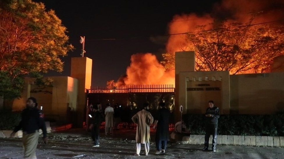 En bombe på Et Pakistansk hotell: en dødelig eksplosjon skjedde i et luksuriøst hotell I Quetta