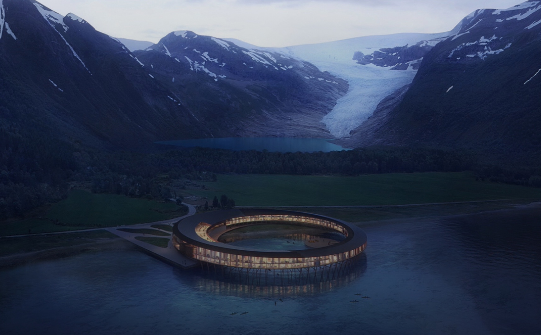 Svart hotell, en mystisk fremtid