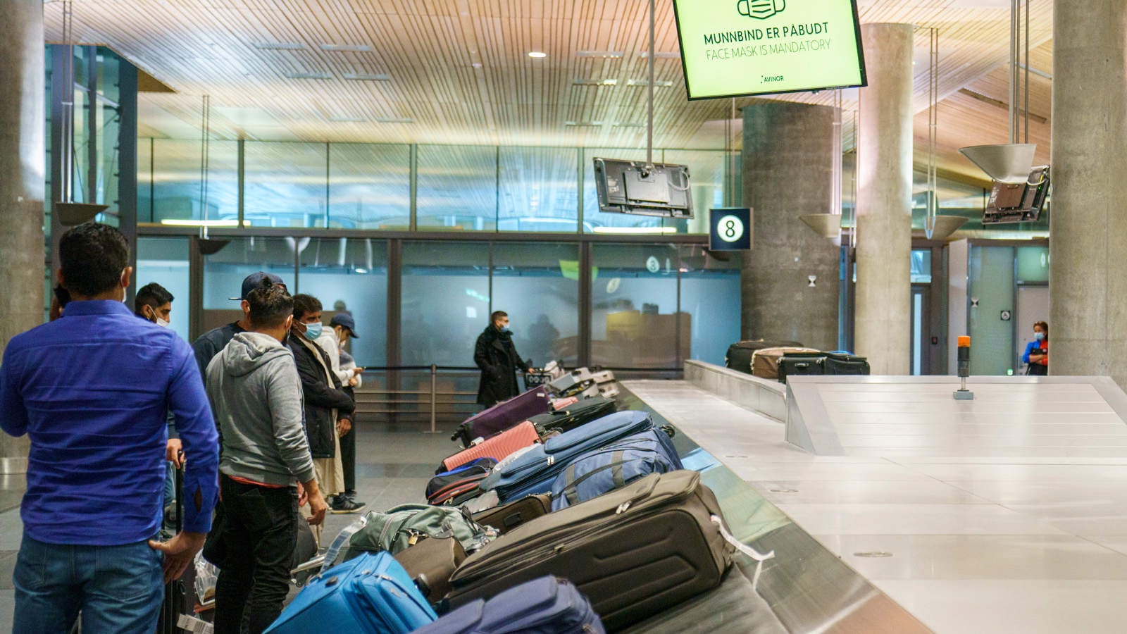 Flytrafikken doblet på åtte uker