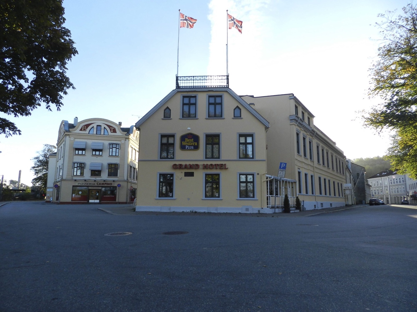 Grand Hotell til salgs