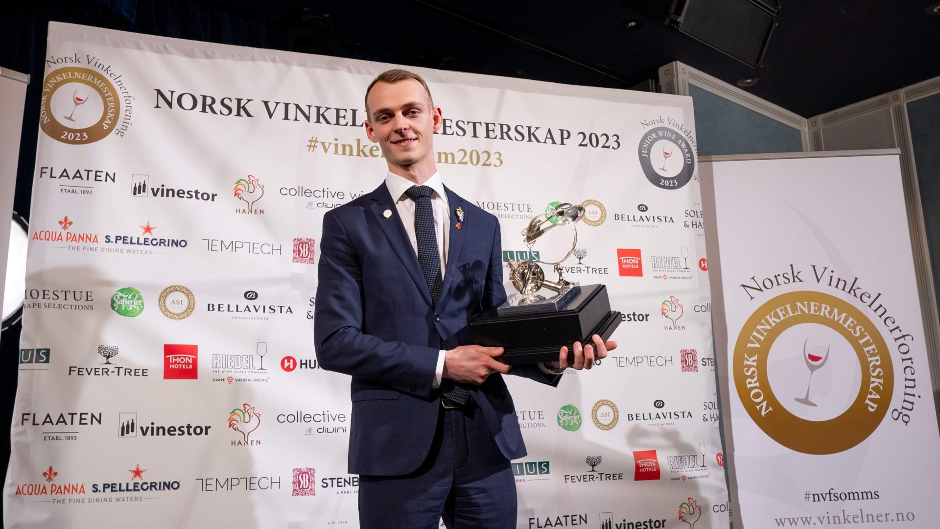Norges beste vinkelner 2023 er fra Speilsalen