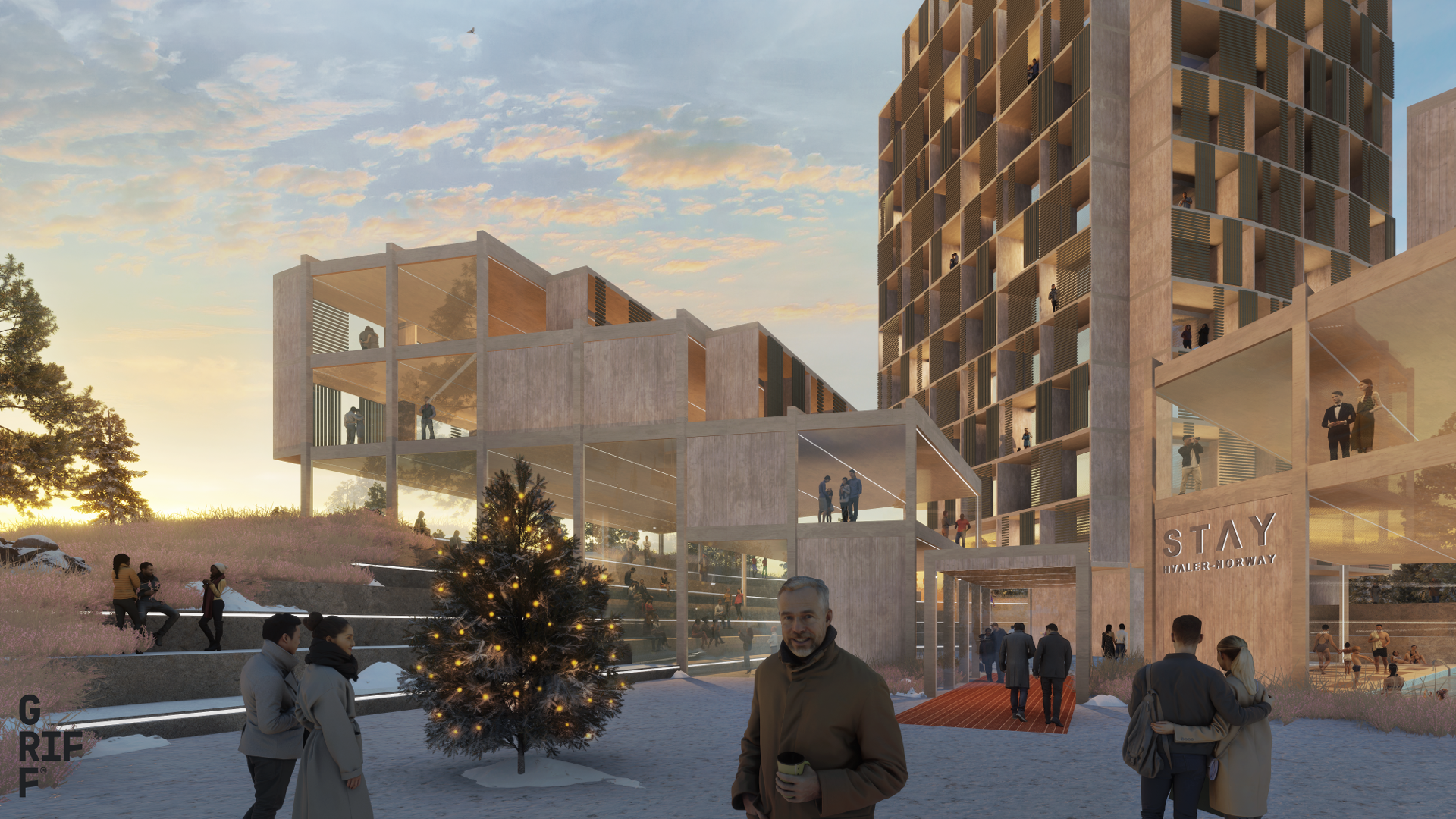 Hotellplanene på Sand rykker videre: – Dette er veldig flott og deilig
