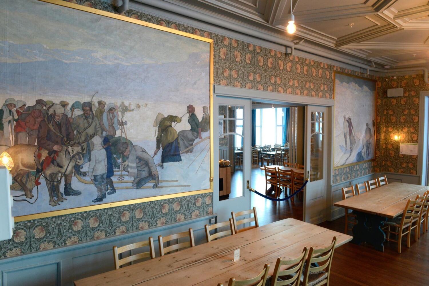 Hit kom polarheltar, Sonja Henie og Karen Blixen - no er hotellet attende til si fordoms prakt