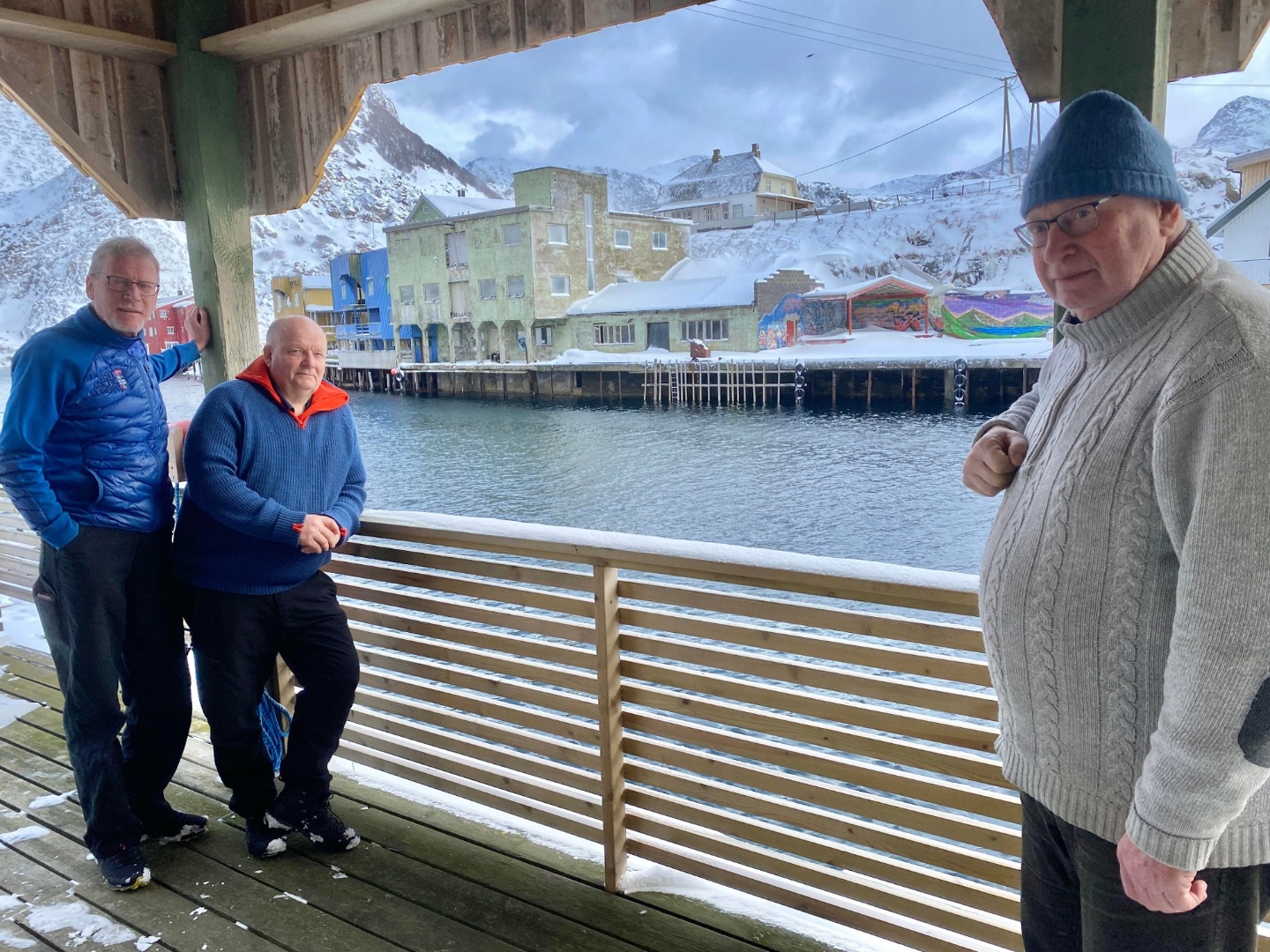 Reidar og Dan skal jobbe for realerisering av hotell i Vesterålen