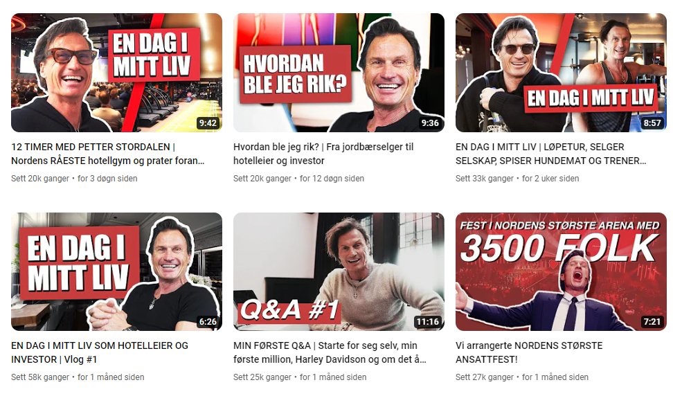 Petter Stordalen satser på YouTube: – At unge mennesker har interesse av å følge en businessmann og 60-åring, synes jeg er veldig gøy!