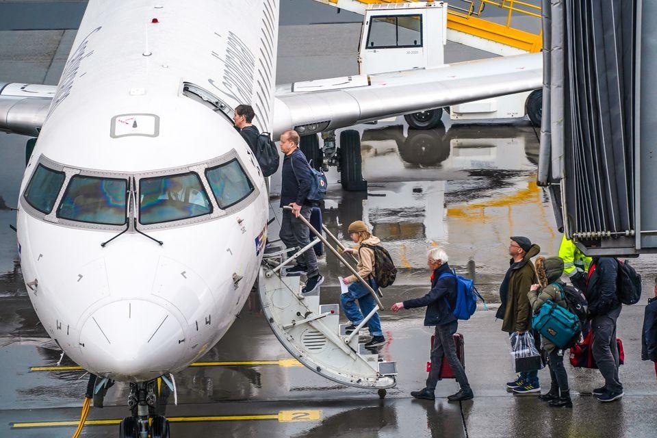 Antall flypassasjerer fortsatt ikke på 2019-nivå