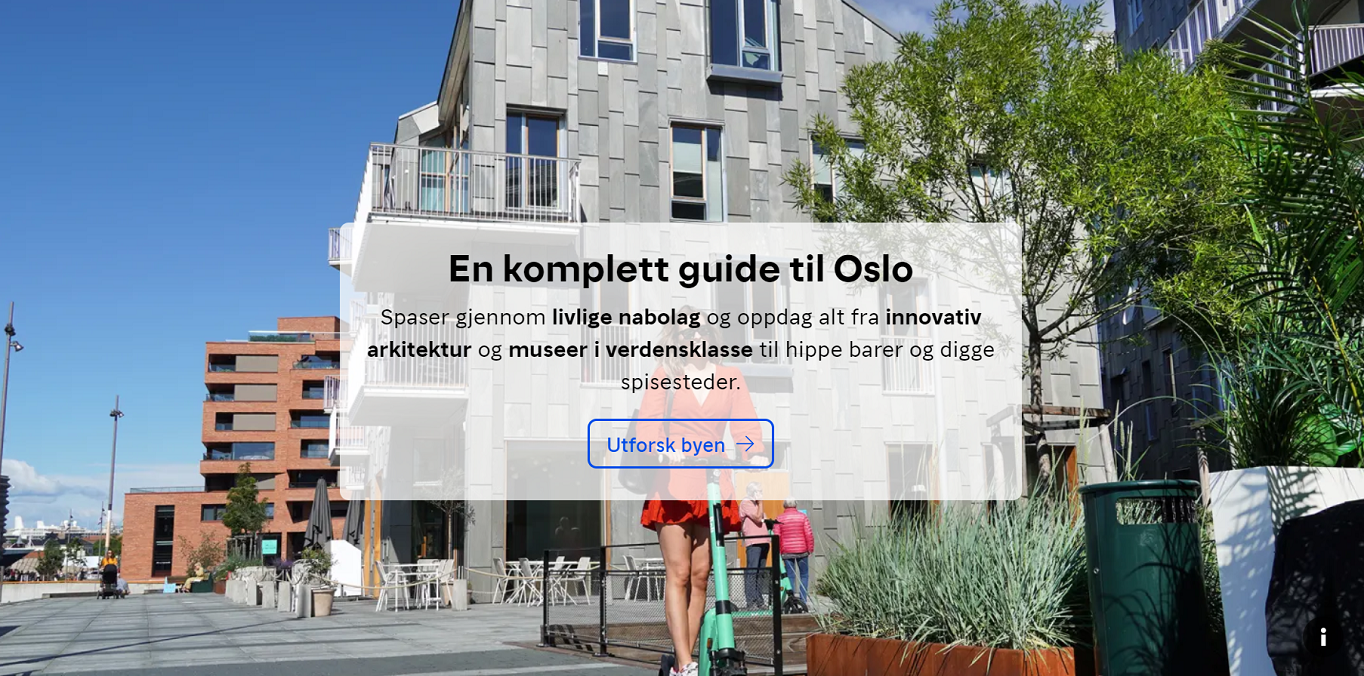 Visitnorway.com er blitt redesignet og har fått en helt ny look