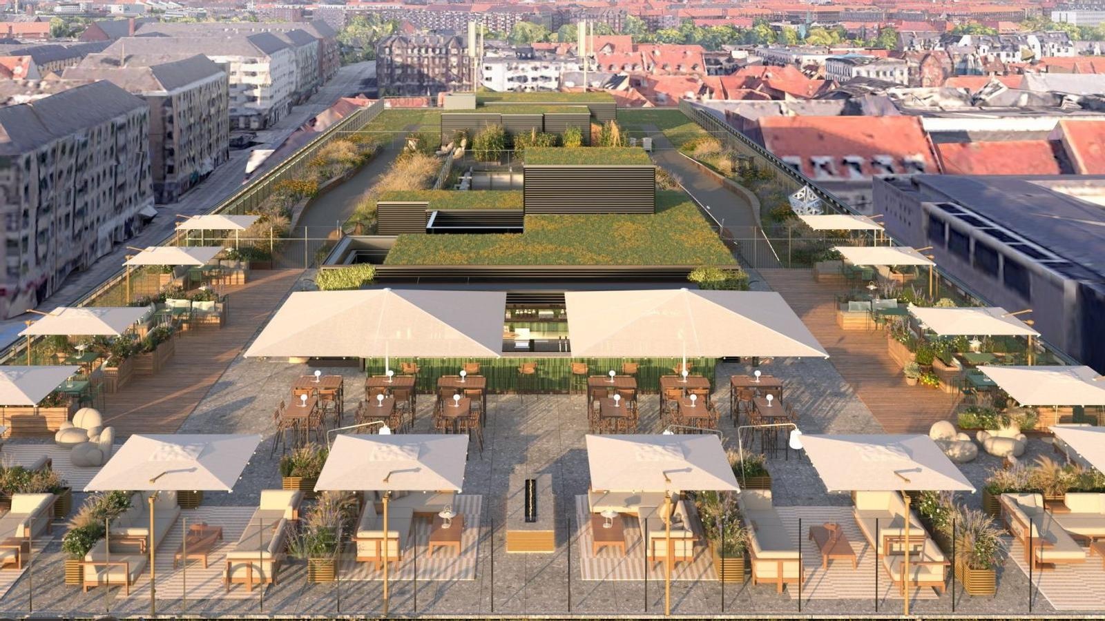 Ny rooftop-bar på luksushotell i København
