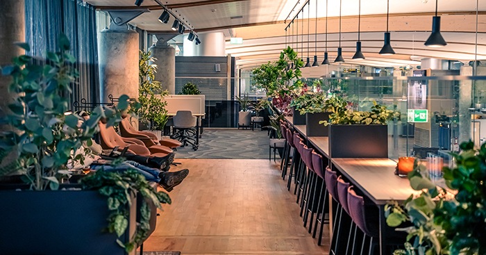 Oslo lufthavn med ny innenriks-lounge