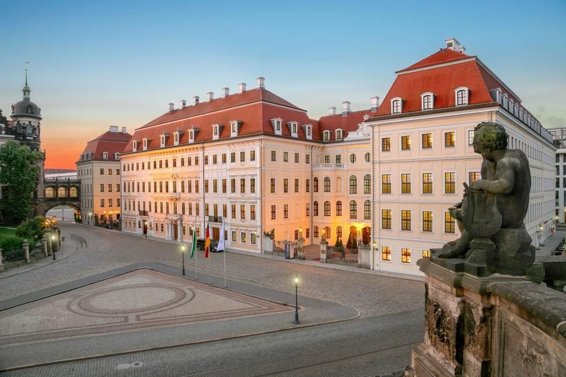 Palass-hotell i Dresden
