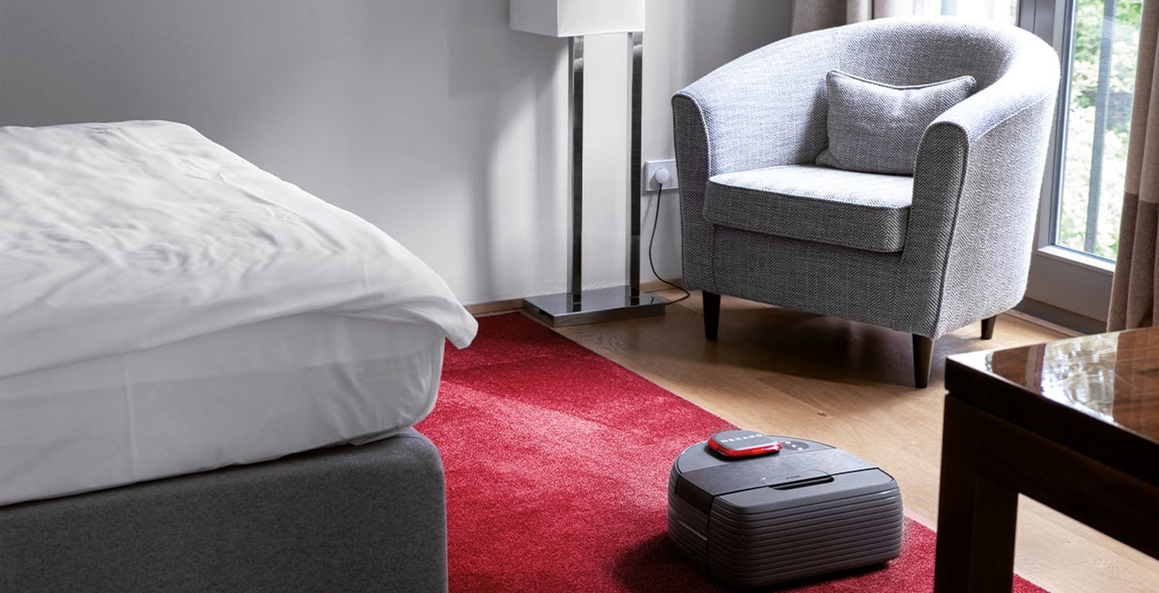 Robotdammsugaren som effektiviserar hotellets hela städprocess