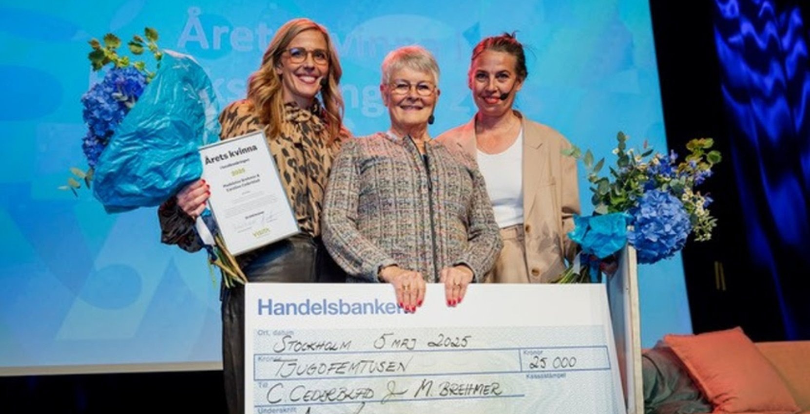 ”Priset är en slags arbetsseger”