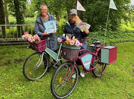 Färgglada Sala-cyklar blir rullande turistbyråer