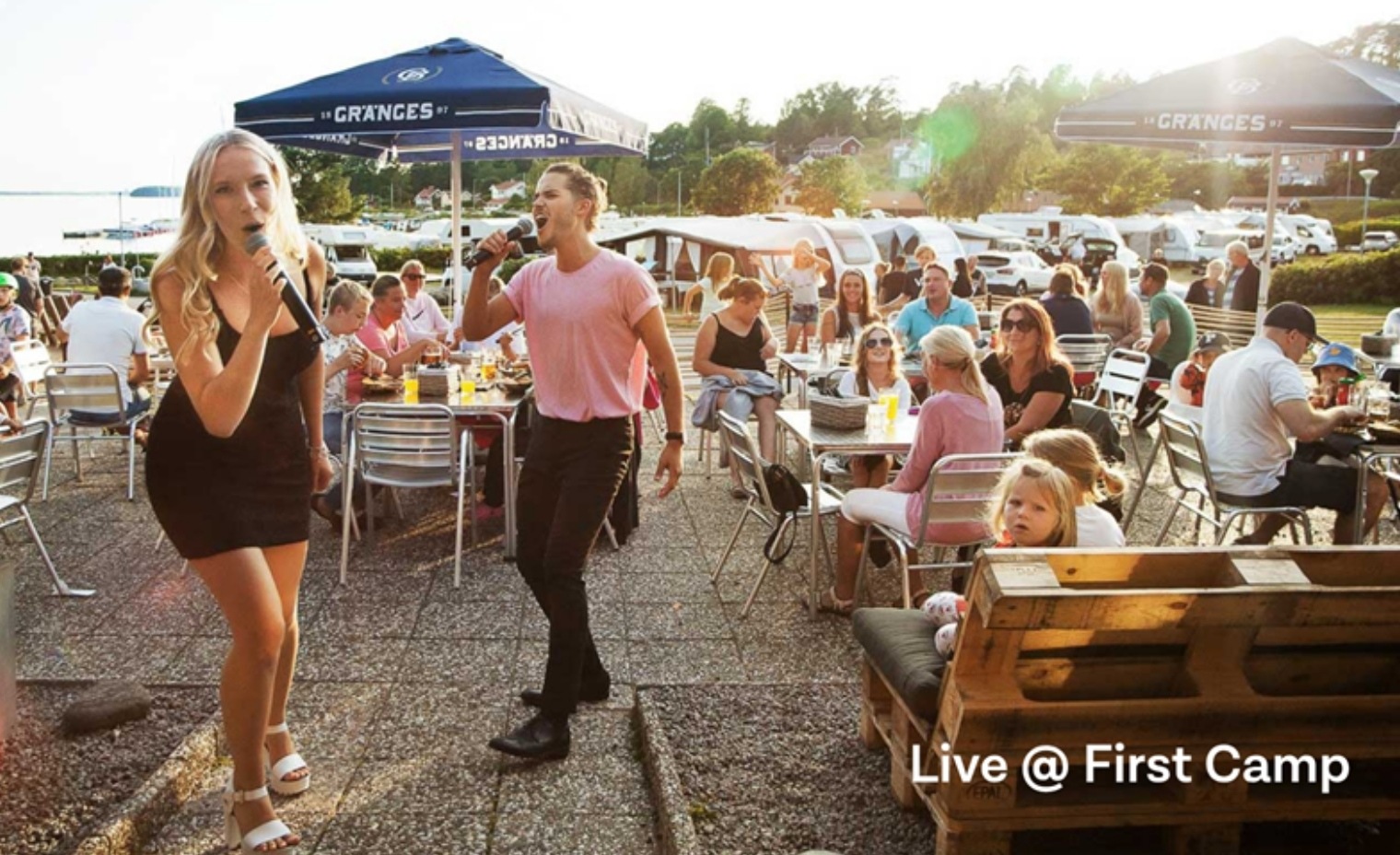 Sommarveckor på 40 First Camp-destinationer – med aktiviteter, kvällsunderhållning och livemusik